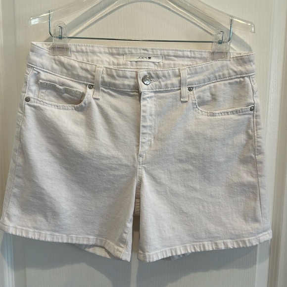 Joe’s Jeans White denim Rolled Shorts size 30 - Picture 2 of 9
